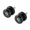 Nottolini in Alluminio Anodizzato Moto Lampa M8 x 1,25 mm Per Cavalletto con Cursori a Forcella