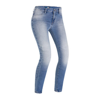 JEANS MOTO PMJ GINEVRA IN T-STRETCH DONNA BLUE AA