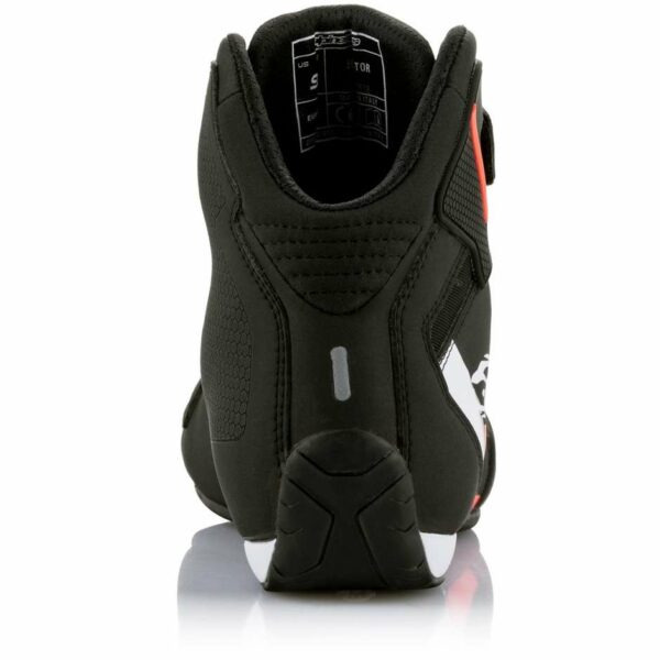 SCARPE MOTO ESTIVE ALPINESTARS SEKTOR SHOE FLUO ROSSO BIANCO NERO
