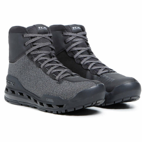 SCARPE MOTO TCX IN GORETEX CLIMATREK SURROUND GTX NERO/GRIGIO