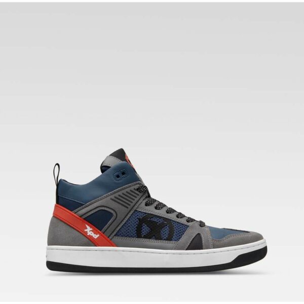 SNEAKERS MOTO XPD MOTO-1 SNEAKERS BLU/GRIGIO/NERO