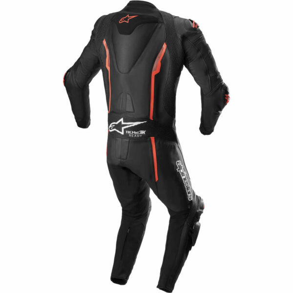 Tuta Moto Intera Racing Professional Alpinestars MISSILE V2 1pc Nero Rosso Fluo