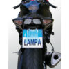 Luce Targa Moto a 3 Led SMD - Bianco