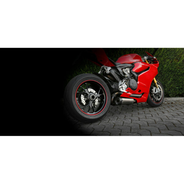 Adesivo per Cerchi Ruota Rosso Wheel Stripe Racing