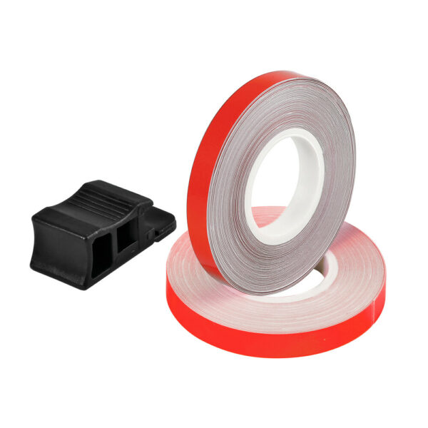 Adesivo per Cerchi Ruota Rosso Wheel Stripe FLUO