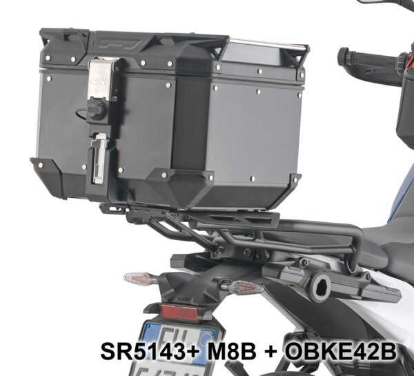 PIASTRA GIVI MONOKEY TREKKER RACK M8B