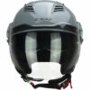 CASCO MOTO JET DOPPIA VISIERA CGM 169A ILLI MONO GRIGIO LUCIDO