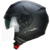 CASCO MOTO JET DOPPIA VISIERA CGM 169A ILLI MONO NERO/OPACO
