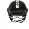 Casco Moto Jet Momo Design FGTR CLASSIC Mono Nero/Opaco/Bianco