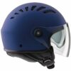 CASCO MOTO JET TUCANO URBANO EL TOP BLU OPACO