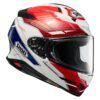 CASCO MOTO SHOEI NXR 2 CAPRICCIO TC-10 BIANCO/BLU