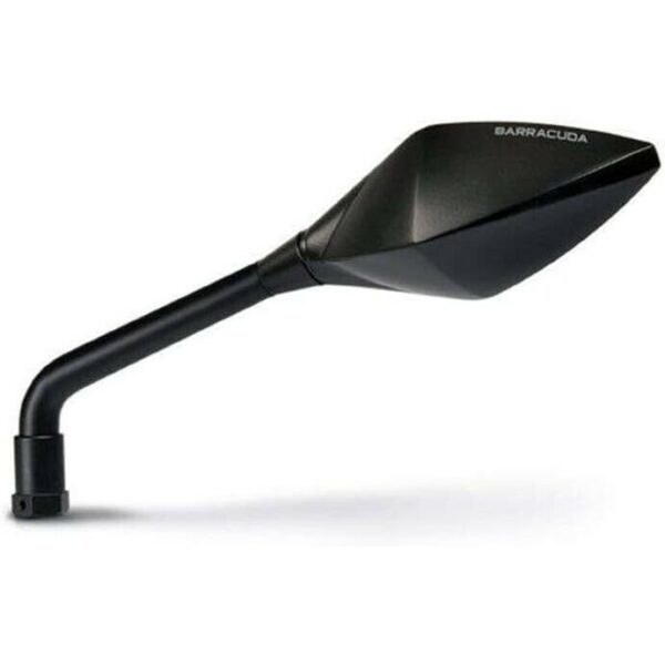 Coppia Specchi Retrovisori Moto Barracuda STREET Nero Opaco