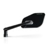 Coppia Specchietti Retrovisori Moto BARRACUDA SKIN-Z B-Lux Universali Nero