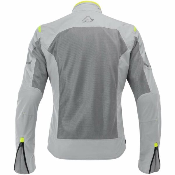Giubbotto Moto Donna Estiva Acerbis RAMSEY LADY My Vented 2.0 CE Grigio Giallo Fluo