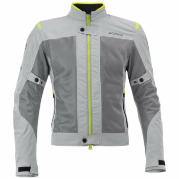 Giubbotto Moto Estivo  Acerbis RAMSEY My Vented 2.0 CE Grigio Giallo Fluo