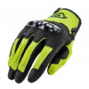 GUANTI MOTO ESTIVI ACERBIS RAMSEY MY VENTED CE NERO/GIALLO/FLUO