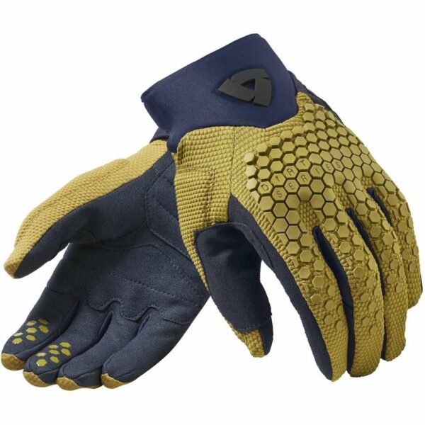 Guanti Moto Estivi Rev'it MASSIF Giallo/Ocra