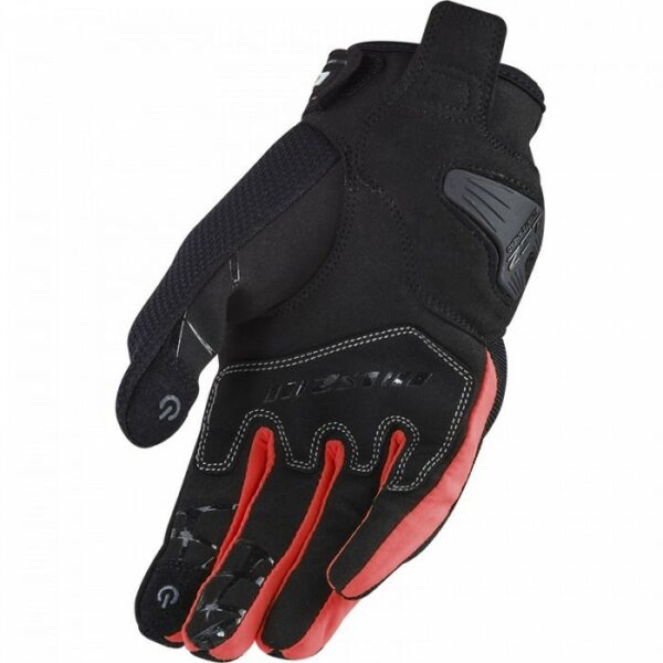 GUANTI MOTO ESTIVI LS2 DART 2 NERO/ROSSO