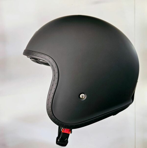 CASCO MOTO VINTAGE BANDIT ORIGINE SPIRIT SOLID MATT BLACK 22.06