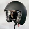 CASCO MOTO VINTAGE BANDIT ORIGINE SPIRIT SOLID MATT BLACK 22.06