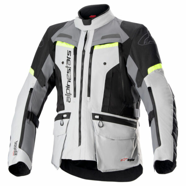 Giacca Moto Alpinestars Bogotá Pro Drystar Grigio