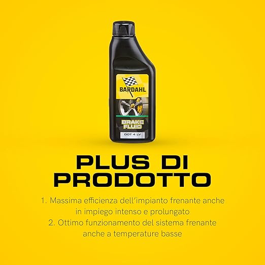 Liquido Freni Moto/Auto Bardahl DOT 4 250 ml