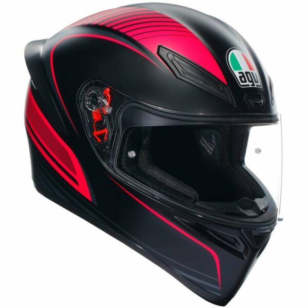 Casco Moto Integrale Agv K1 S WARMUP NERO/PINK