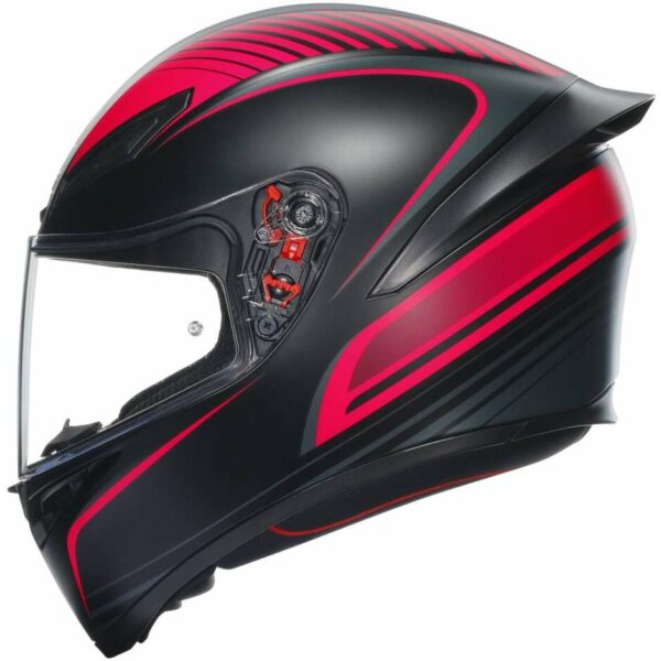 Casco Moto Integrale Agv K1 S WARMUP NERO/PINK