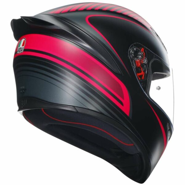 Casco Moto Integrale Agv K1 S WARMUP NERO/PINK