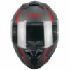 Casco Moto Integrale CGM 320G NEUTRON BAD-B Nero Rosso opaco