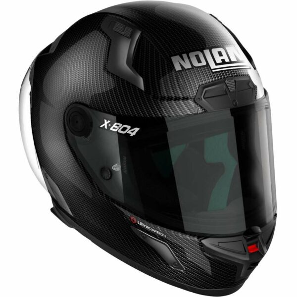 CASCO MOTO CARBON INTEGRALE NOLAN X-804 RS U.C. PURO 001 LUCIDO
