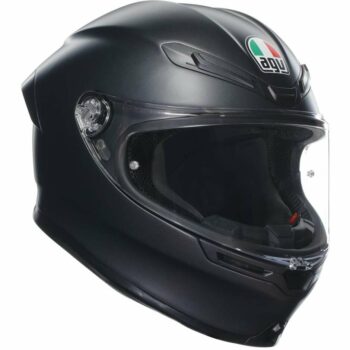 CASCO MOTO INTEGRALE AGV K6 S NERO OPACO 22-06