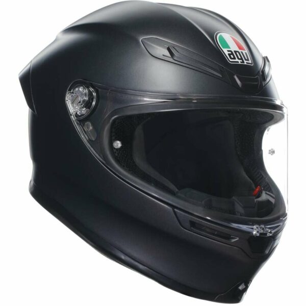 CASCO MOTO INTEGRALE AGV K6 S NERO OPACO 22-06