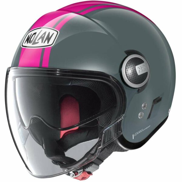 CASCO MOTO JET NOLAN N21 VISOR 06 DOLCE VITA 120 FUCSIA