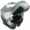 CASCO MOTO CGM MODULARE 568X BER CITY GRIGIO/GIALLO FLUO