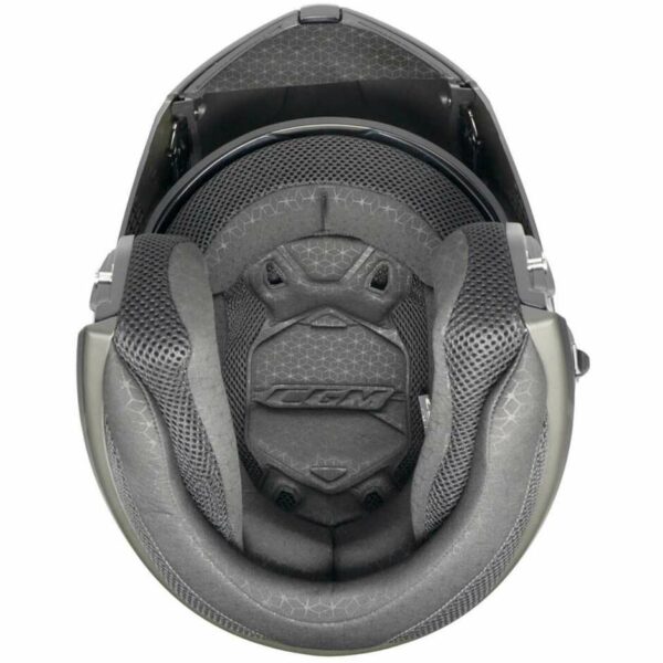 CASCO MOTO CGM MODULARE 568X BER CITY GRIGIO/GIALLO FLUO