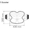 Coprisella in Rete Ereo 3d Tucano Urbano COOL FRESH SEAT COVER 326-1 - Scooter