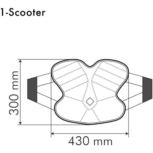 Coprisella in Rete Ereo 3d Tucano Urbano COOL FRESH SEAT COVER 326-1 - Scooter