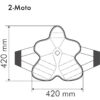 Coprisella in Rete Ereo 3D Tucano Urbano COOL FRESH  326-2 - Moto