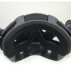 Occhiali Maschera Moto Custom Cgm 740m MASK Nero LUCIDO Lente Trasparente