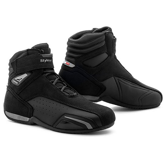 Scarpe Moto Sportive Certificate Stylmartin VECTOR AIR Nero/Anthracite
