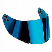 Visiera Originale Iridium Blu AGV GT2-1 Antigraffio per K-1, K-5 S e K-3 SV