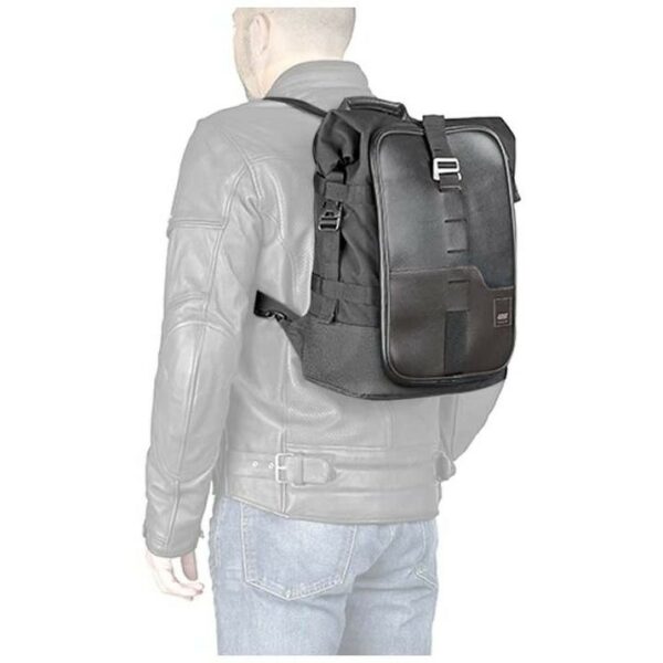 Zaino GIVI Trasformabile in Borsa Sella CRM101 Gamma CORIUM 18 Litri