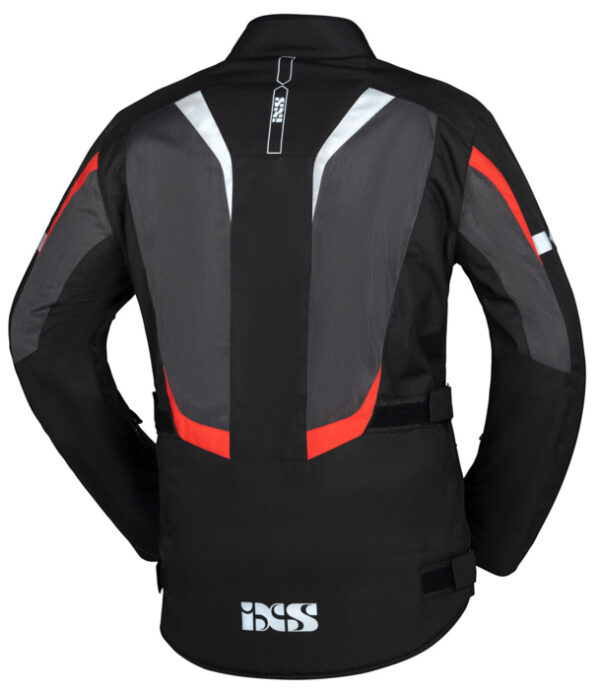 Giacca Moto Tour Gerona-Air 1.0 Nero-Grigio-Rosso
