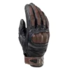 Guanti Moto in Pelle Clover KVS Marrone/Nero