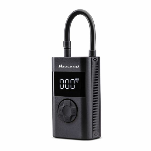 COMPRESSORE AD ARIA PORTATILE CON POWER BANK ENERPUMP MIDLAND