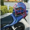 Rete Ragno Con 6 Ganci Porta Oggetti Per Fissaggio Alla Moto Rosso