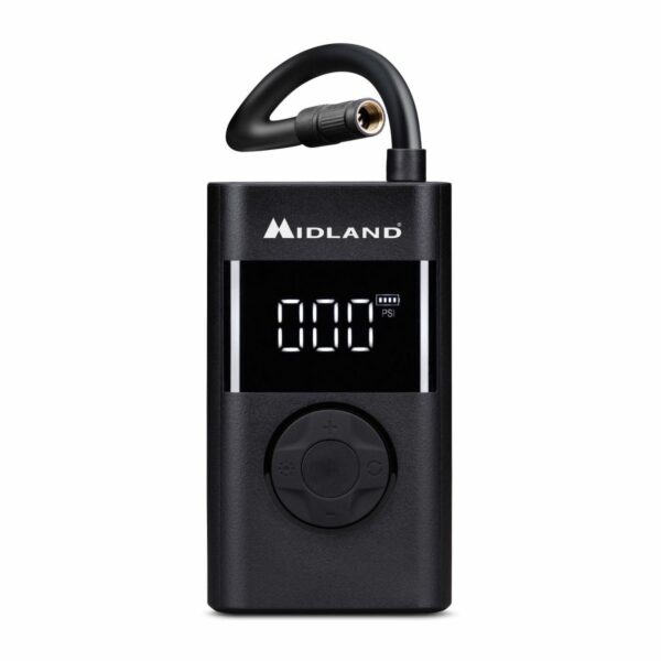 COMPRESSORE AD ARIA PORTATILE CON POWER BANK ENERPUMP MIDLAND
