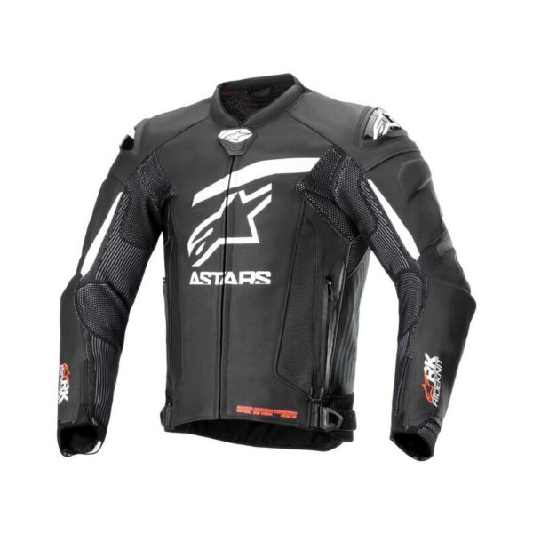 Giacca Moto Alpinestars Gp Plus R V4 Rideknit Nero Bianco