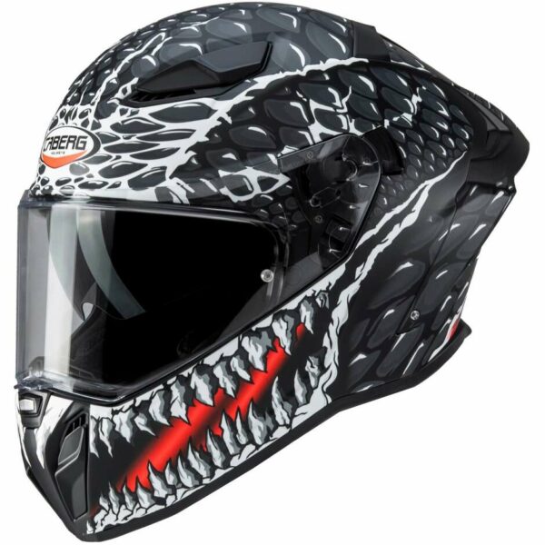 Casco Moto Integrale Caberg DRIFT EVO 2 CROK Nero Antracite Rosso